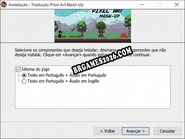Pixel Art Mash-Up tradução completa do jogo