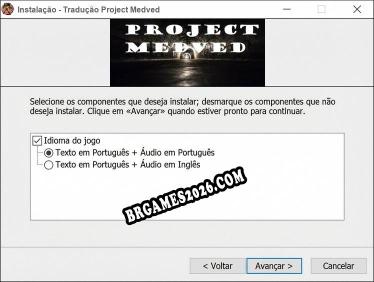 Project Medved tradução completa do jogo