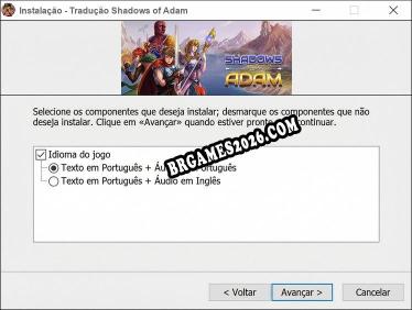 Shadows of Adam tradução completa do jogo