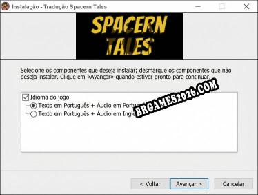 Spacern Tales tradução completa do jogo