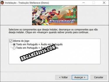 Stellarace (Demo) tradução completa do jogo