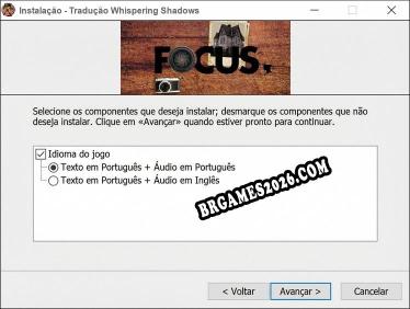 Whispering Shadows tradução completa do jogo