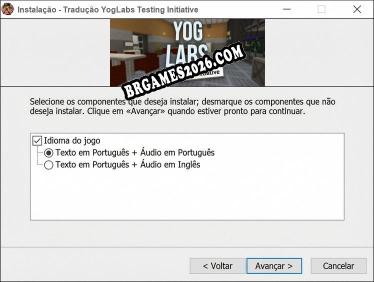 YogLabs Testing Initiative tradução completa do jogo