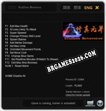 修真元界  XiuZhen Metaverse: Trainer +13 [v1.2]