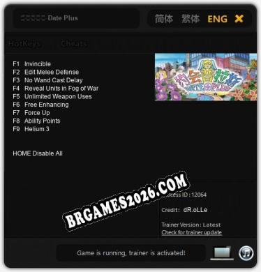 约会普拉斯 Date Plus: Cheats, Trainer +9 [dR.oLLe]