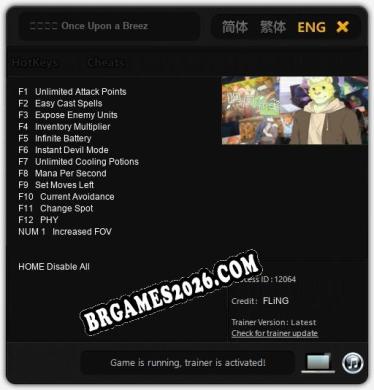 煦风新笺 Once Upon a Breeze Trainer +13 by FLiNG [Última versão]