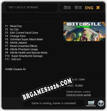 1BIT CASTLE REMAKE: Trainer +11 [v1.9]