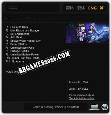 刀剑天下: Trainer Atualizado v1.5 (todos os cheats)