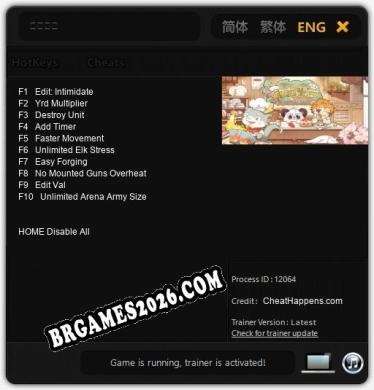 Trainer e cheats para 动友餐厅 - 10 opções