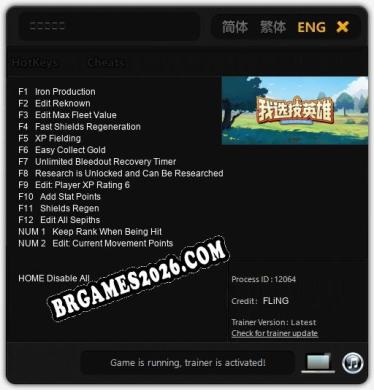 我选技英雄: Cheats, Trainer +14 [FLiNG]