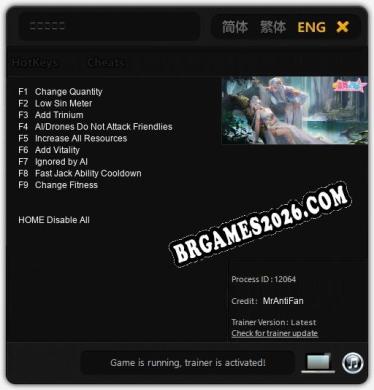 Trainer e cheats para 唱舞全明星 - 9 opções