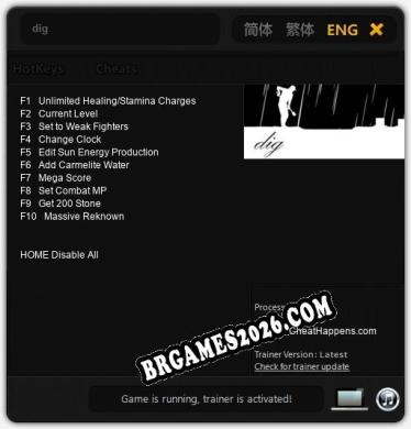 dig Trainer +10 by CheatHappens.com [Última versão]