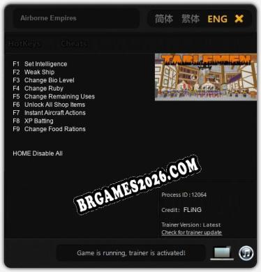 Airborne Empires: Trainer +9 [v1.8]