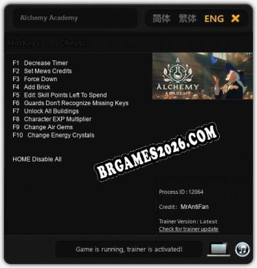 Alchemy Academy: Trainer +10 [v1.7]