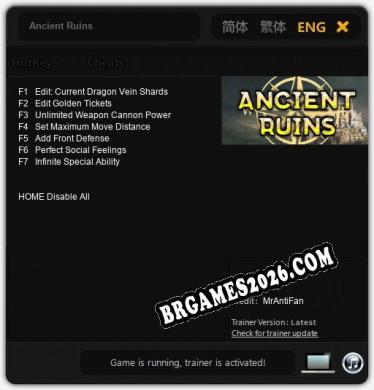 Ancient Ruins: Trainer +7 [v1.7]