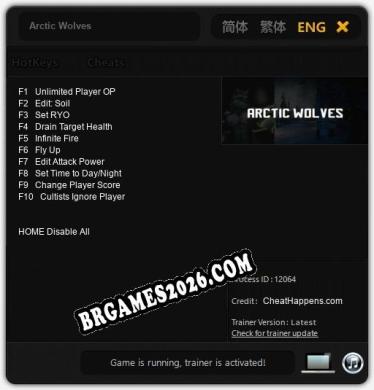 Arctic Wolves: Trainer Completo (v2.0.3)