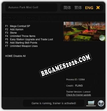 Autumn Park Mini Golf: Trainer +7 [v1.8]