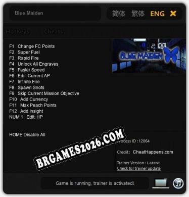 Blue Maiden: Trainer +13 [v1.6]