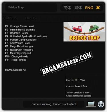 Bridge Trap: Trainer +11 [v1.7]