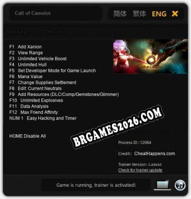 Call of Camelot Trainer +13 by CheatHappens.com [Última versão]