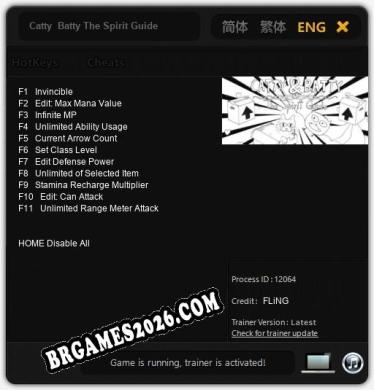 Catty  Batty The Spirit Guide: Trainer Completo (v3.0.8)