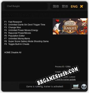 Cheats Chef Knight - Trainer v2.4 por dR.oLLe
