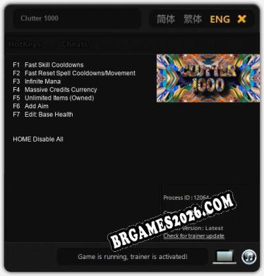 Cheats Clutter 1000 - Trainer v5.6 por dR.oLLe
