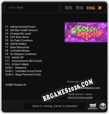 Color Dash: Trainer Completo (v3.0.48)