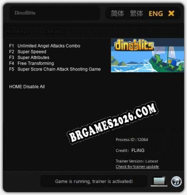 DinoBlits: Cheats, Trainer +5 [FLiNG]