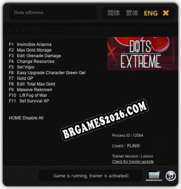 Trainer para Dots eXtreme [v1.0.3]