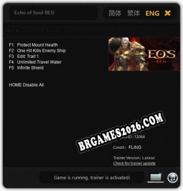 Echo of Soul RED: Trainer +5 [v1.2]