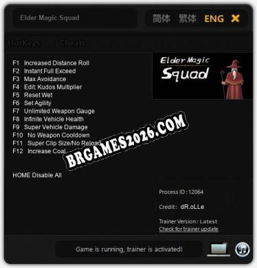 Elder Magic Squad - Cheat Trainer +12 [Edição dR.oLLe]