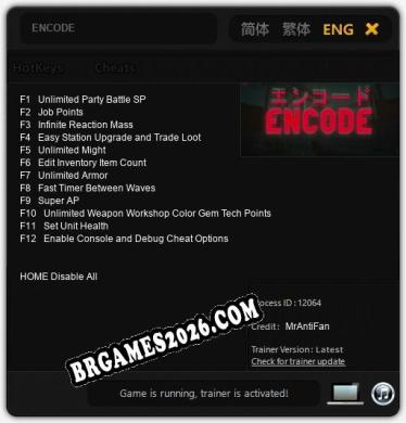 ENCODE Trainer - 12 funções [Download Gratuito]