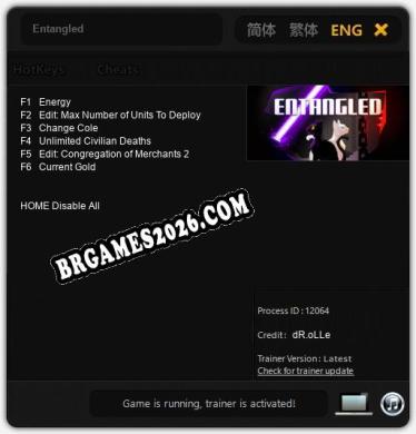 Entangled Trainer - 6 funções [Download Gratuito]