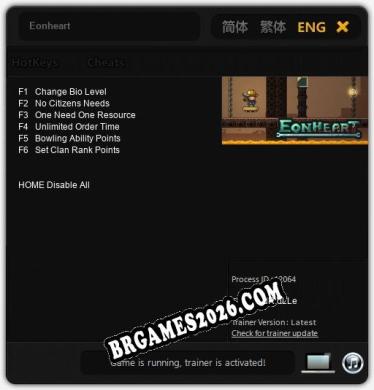 Eonheart Trainer +6 by dR.oLLe [Última versão]