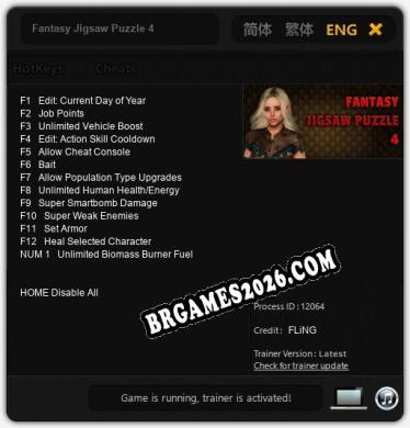 Fantasy Jigsaw Puzzle 4: TRAINER E CHEATS (V1.0.42)