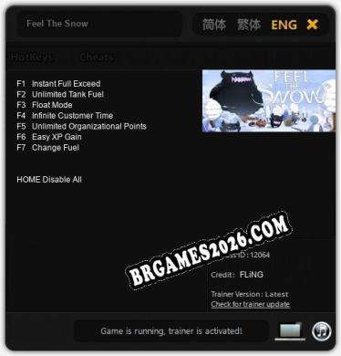 Feel The Snow: Trainer Gratuito (+7 cheats)