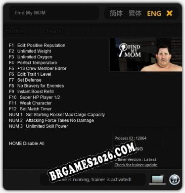 Cheats Find My MOM - Trainer v2.1 por FLiNG