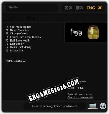 Firefly Trainer - 7 funções [Download Gratuito]
