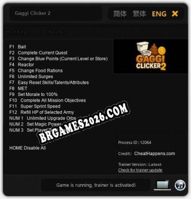 Gaggi Clicker 2: Cheats, Trainer +15 [CheatHappens.com]
