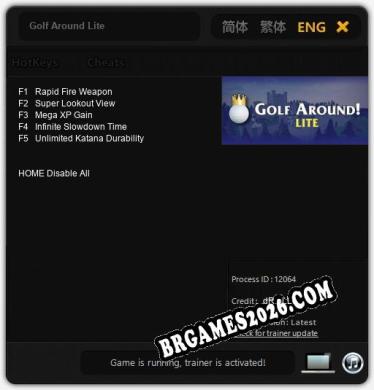 Golf Around Lite: Cheats, Trainer +5 [dR.oLLe]