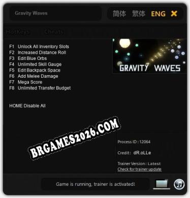 Gravity Waves Trainer +8 by dR.oLLe [Última versão]