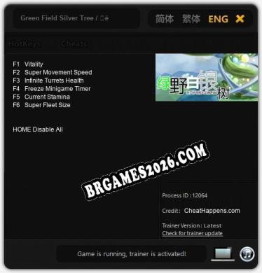 Green Field Silver Tree / 绿野白银树: Trainer Completo (v3.0.82)