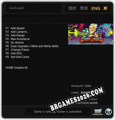 Gunforged: Cheats, Trainer +9 [MrAntiFan]