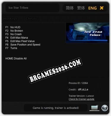 Trainer para Ice Star Tribes [v1.0.6]
