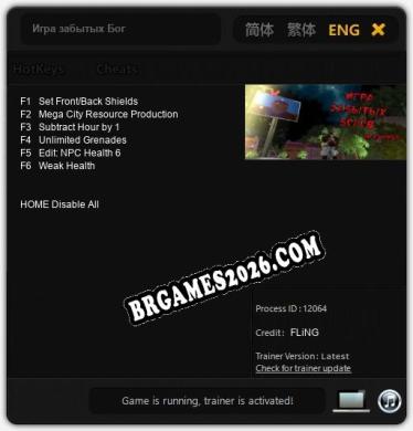 Игра забытых Богов. Проснись / Game of the forgotten Gods. Wake up: Trainer Completo (v3.0.21)