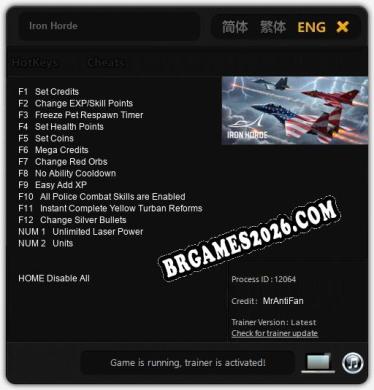Iron Horde: Cheats, Trainer +14 [MrAntiFan]