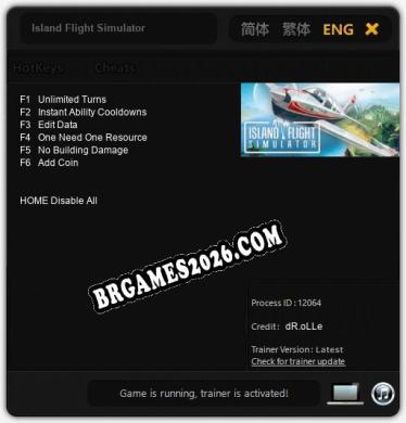 Island Flight Simulator: TRAINER E CHEATS (V1.0.37)
