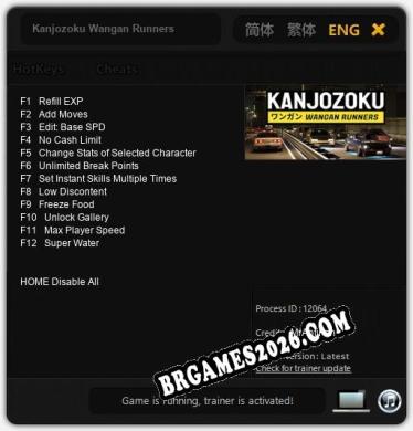 Kanjozoku Wangan Runners: Trainer +12 [v1.4]