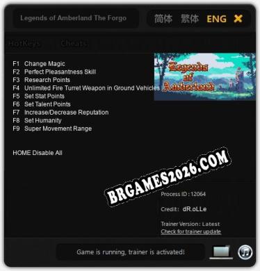 Legends of Amberland The Forgotten Crown Trainer +9 by dR.oLLe [Última versão]